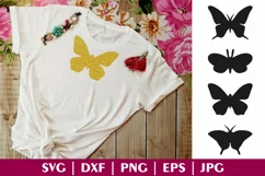 Butterfly SVG, Butterfly Silhouettes, Butterfly Papercut SVG Product Image 1