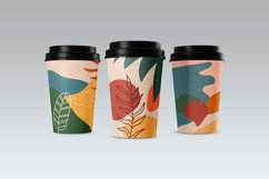 Glass with a straw, mock-up. Product Image 3