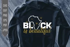 Black is Beautiful Svg, png, dxf, eps. African American Svg Product Image 1