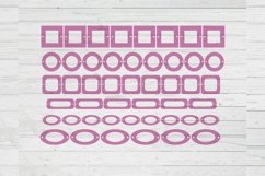 Pattern bracelets template dxf svg png ai files Product Image 1