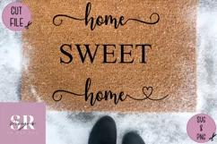 Home sweet home decal| Vinyl cutting | Home sweet home Product Image 10