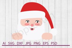 Santa SVG, Santa Face SVG, DXF File, Cuttable File Product Image 1
