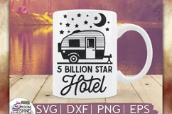 5 Billion Star Hotel SVG DXF PNG EPS Cutting Files Product Image 1