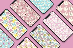 Funky Valentine seamless patterns bundle Product Image 4