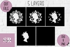 Jubilee Mandala| Paper cutting | jubilee shadow box SVG Product Image 2