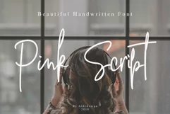 Pink Script - Beautiful Signature Font - Free Font Of The Week Product Image 6