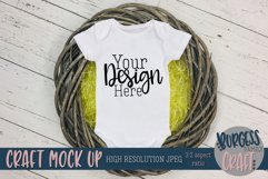 Easter Baby bodysuit Craft mock up |High Resolution JPEG Product Image 1