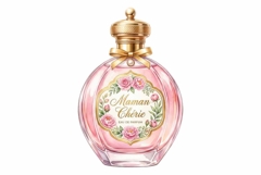 Glass Perfume Bottle Mother's Day Product Image 1