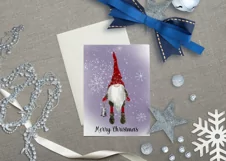 Watercolor Christmas sublimation designs|Gnome Christmas PNG Product Image 8
