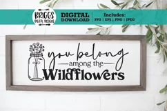 Wildflowers SVG | botanical svg, flowers svg, plant lover Product Image 1