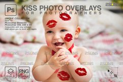 20 Kisses kiss photo overlays, valentines overlays bokeh Product Image 1