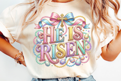 He Is Risen png, Christian Easter png Product Image 4