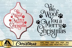 Arabesque SVG PNG DXF Animal Christmas Ornament SVG cut file Product Image 2