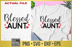 Blessed Aunt SVG Product Image 1