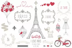 I Love Paris - Free Design of The Week Product Image 1