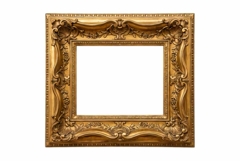 Classic Frame in vintage style PNG file transparent Product Image 1