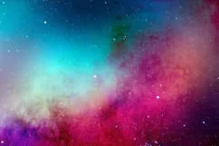 Space Watercolor Backgrounds - Free Design of The Week Product Image 11