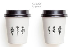 Wildflowers botanical illustrations bundle | Florals SVG Product Image 3