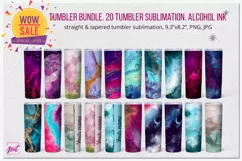 Tumbler design ideas|Tumbler designs sublimation|Glitter Product Image 1