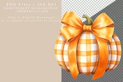 Pumpkin clipart, Autumn clipart, Fall clipart Product Image 2