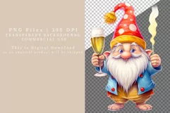 Gnome sublimation, Celebrate clipart, Party sublimation. Product Image 2