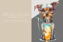 Dog clipart, Funny dog sublimation, Summer clipart Product Image 2