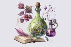 Spell book clipart, Halloween clipart, Fantasy clipart Product Image 6