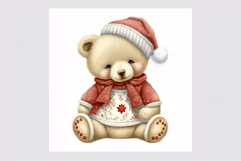 Victoria clipart, Teddy bear clipart, Christmas clipart Product Image 2