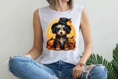 Gog witch clipart, Dog clipart, Halloween clipart, Product Image 2