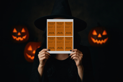 Spooky Halloween Receipt PNG|Funny Printable &amp; Sublimation Product Image 4