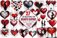 2D Valentines Day Hearts Clipart Bundle, Valentines Day Hearts, Valentine Hearts,Valentine Hearts Clipart, Valentines Day Heart Watercolor, Watercolor Valentines Day Heart, Valentines Day Heart Sublimation, Hearts Watercolor, Watercolor Hearts, Hearts Sub