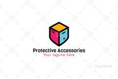 Protective Accessories - Mobile Store Logo Design Product Image 1