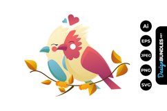 Love Bird Clipart Product Image 1