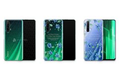 Realme X50 5G 2020 TPU Clear Case Mockup Product Image 1