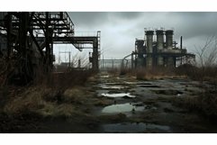 desolate empty industrial background Product Image 1