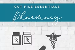 Pharmacist svg icons, pharmacy svg icons for crafters Product Image 6