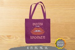 Votes for Women Hand Lettering SVG Product Image 1