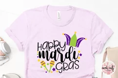 Happy Mardi Gras - Mardi Gras SVG EPS DXF PNG Product Image 3