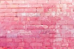 Pink Brick Wall Background Wallpaper Product Image 1