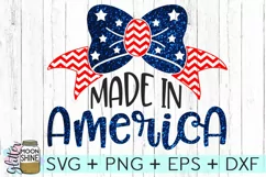 Made In America SVG DXF PNG EPS Cutting Files Product Image 2