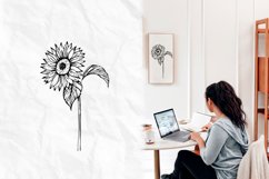 Sunflower SVG, Sunflowers Clipart, Flower svg Product Image 5