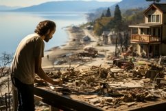 People In Scenes With Extreme Weather Conditions Product Image 1