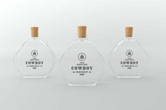 Cowboy Three Bottle Mockup Product Image 1