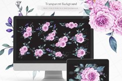 Bouquets of Peonies Clip Art Product Image 3