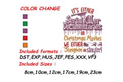 Christmas Embroidery, Holiday Embroidery, Xmas Embroidery Product Image 3