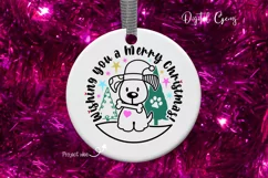 Christmas Dog design SVG / EPS / DXF / PNG Files Product Image 3
