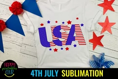 USA Fourth of July Sublimation I July 4th Sublimation Ideas Product Image 1