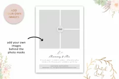 PSD Mini Session Photo Card Template - Mommy & Me - #76 Product Image 2