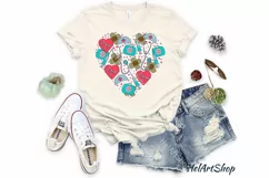 Nurse Heart Png, Sublimation png Product Image 2