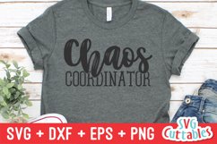 Mom SVG | Chaos Coordinator | Shirt Design Product Image 1